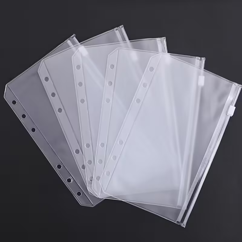 Portfolio Folder Zip - A5/A6/A7 جيوب الموثق المجلدات سستة ل