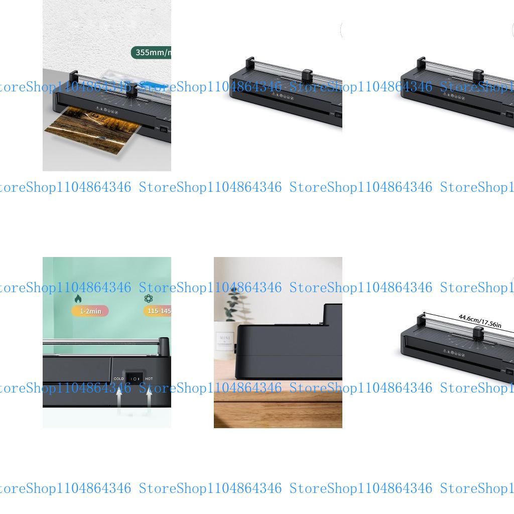 Document Laminator Pouch - 5ASD 2 في 1 LARNERATOR CORNER