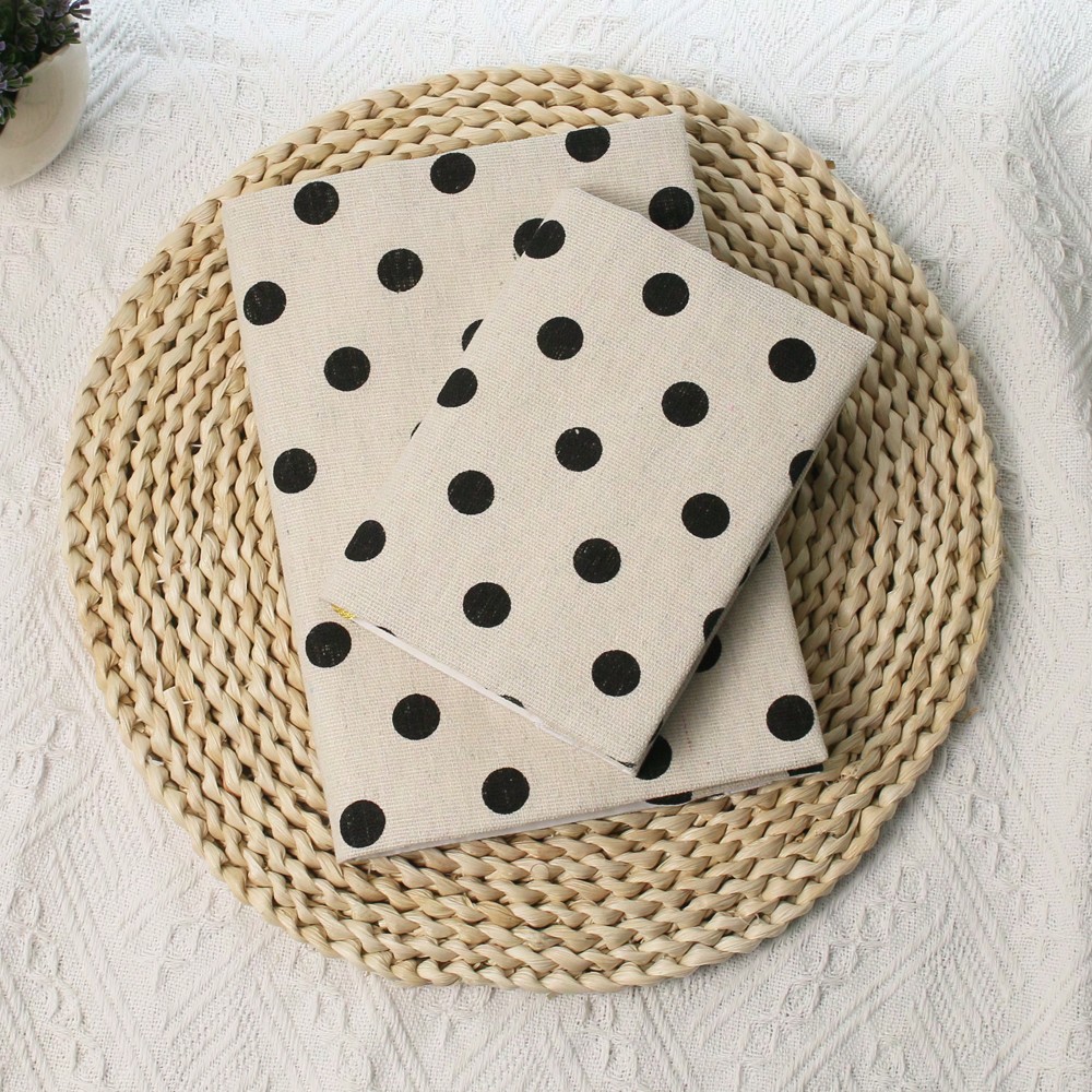 Notebook Dotted A5 - A5 A6 أسابيع رمادي خلفية نقطة