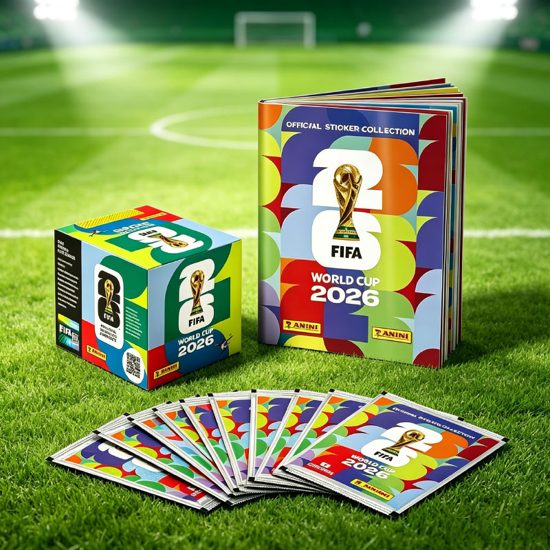 Cardstock Paper Pack - ملصقات بانيني المرخصة لكأس العالم FIFA