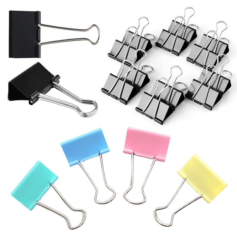 Supply Of Office Stationery - 10 قطع مشبك معدني مقاس 25