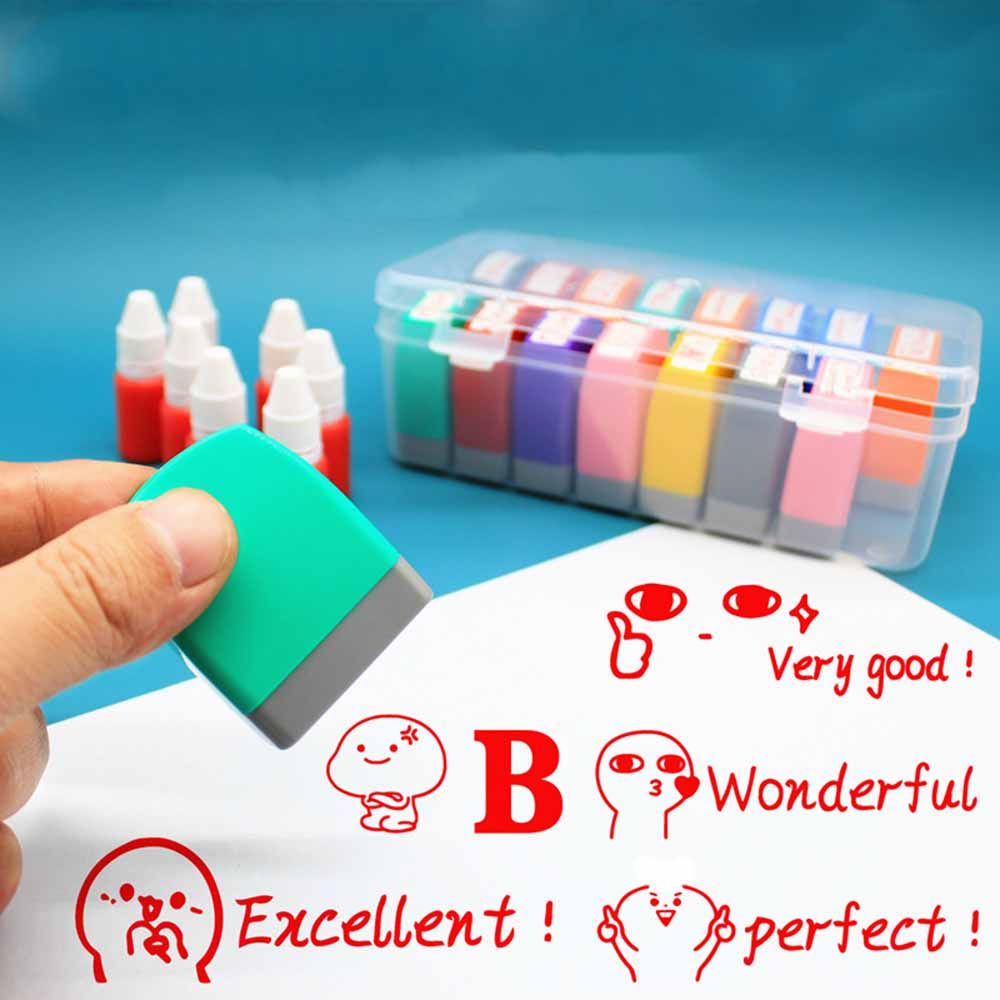 Self Inking Stamp - ختم التشجيع بالحبر الذاتي ، ختم