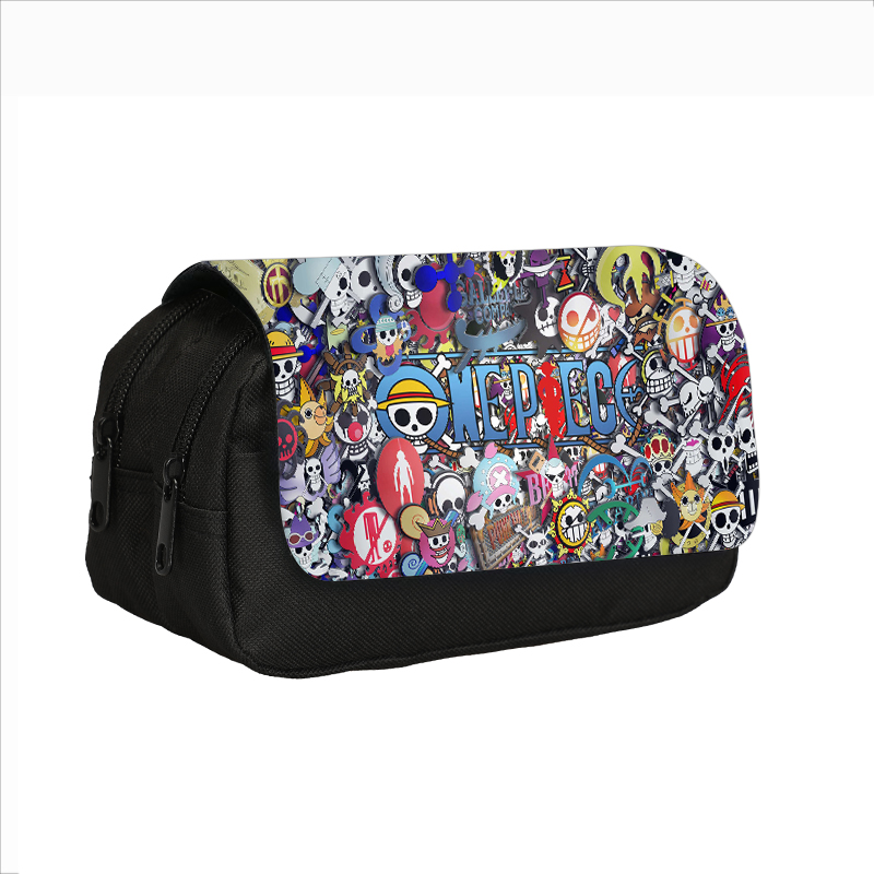 Pencil Case Large - حقيبة أقلام رصاص مزدوجة الطبقات من