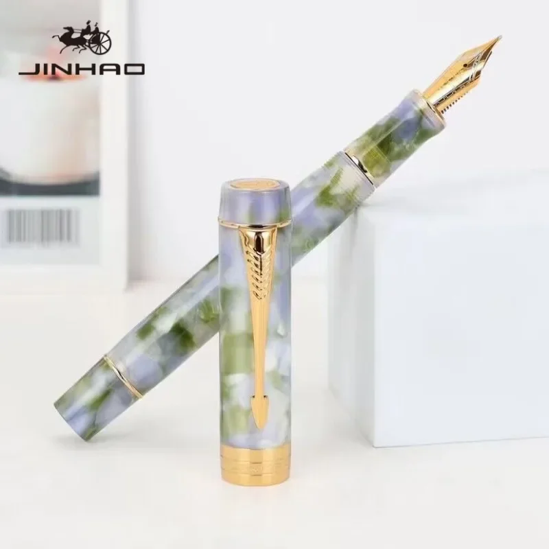 Stationery Supplier - JINHAO 100 قلم حبر شفاف اللون