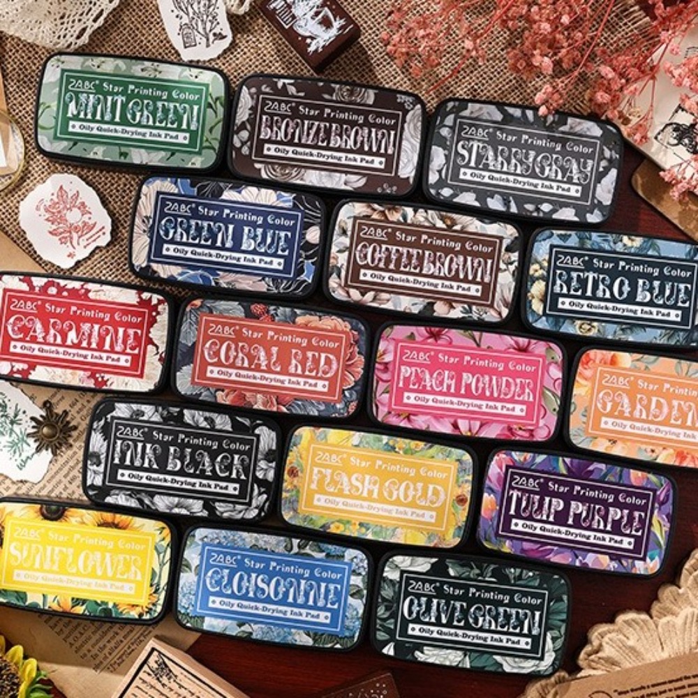 Stationery Supplier - الملونة متعدد الألوان مختمة مخطط Stamps