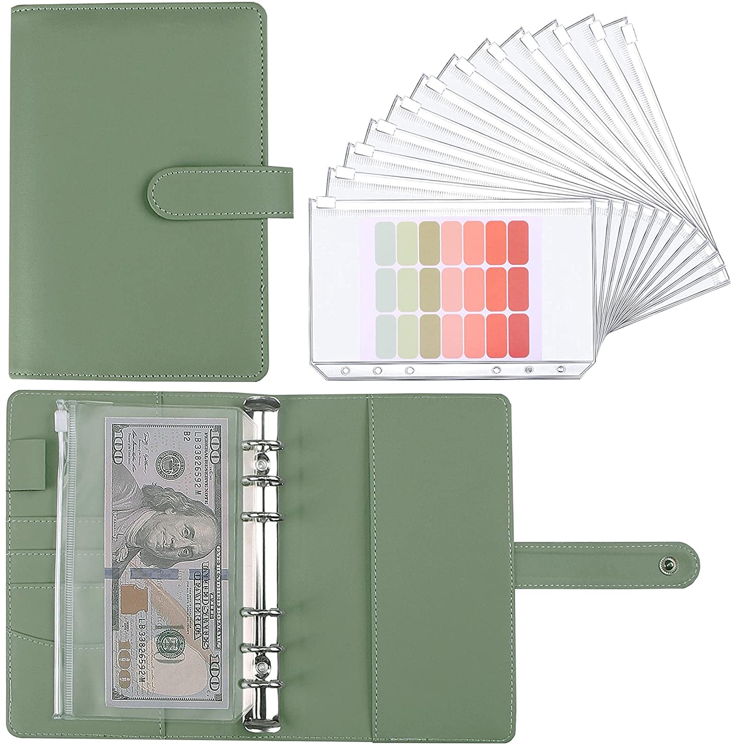 Planner Weekly Budget - A6 مخطط الموثق الميزانية مع 12