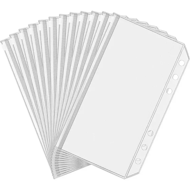 Planner Weekly Budget - 6-24 قطعة من أكياس المجلدات ذات