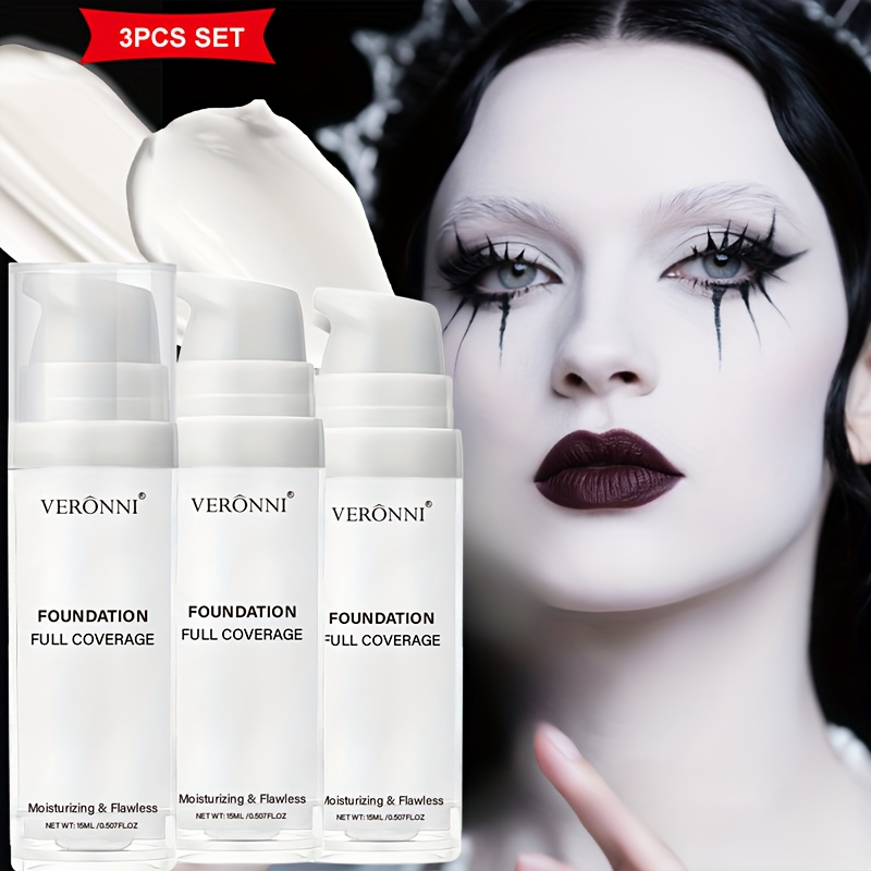 Correction Fluid White - مكياج كريم أساس سائل أبيض غير