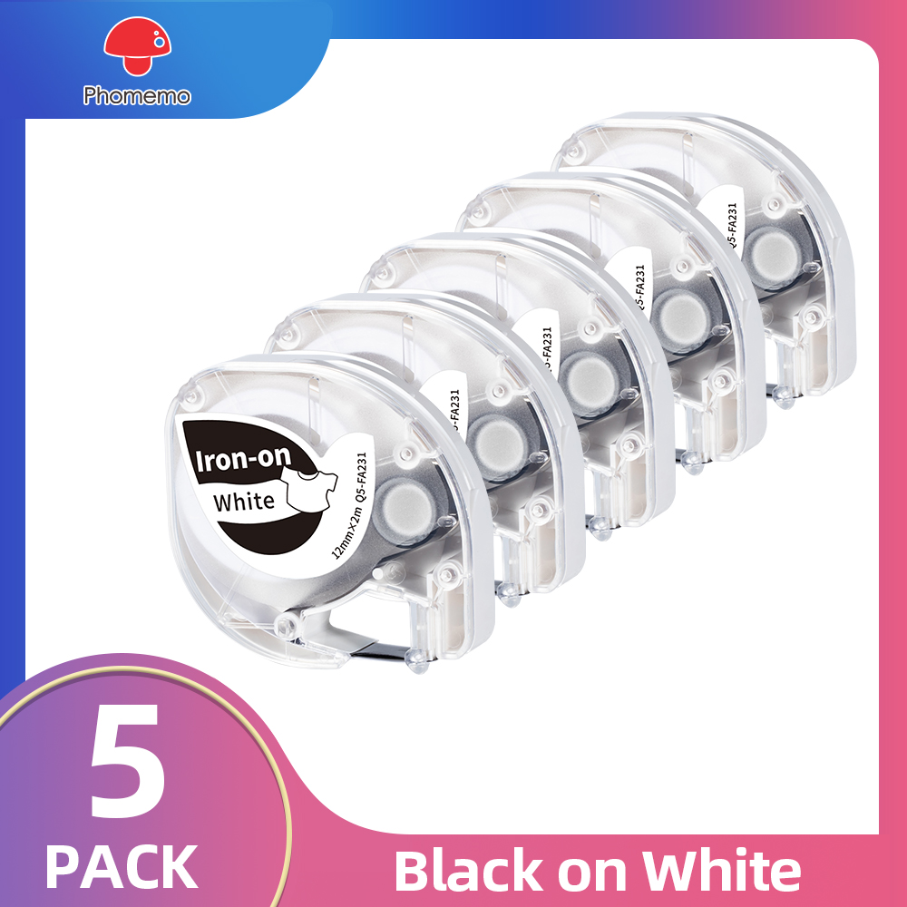 Label Printer Tape - 3/5 عبوات من شريط الملصقات المزخرف