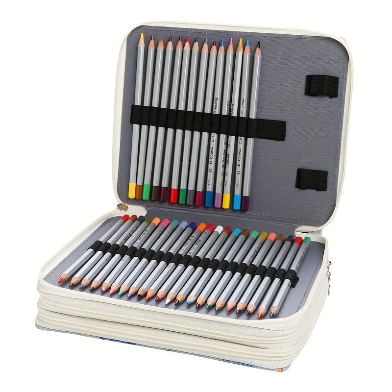 حقيبة أقلام رصاص مدرسية بسعة ك - مراجعة Pencil Case Large وسعره