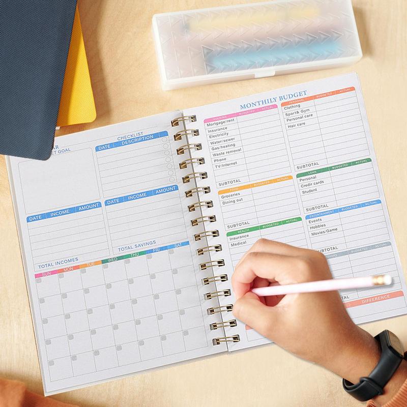 مخطط أسبوعي 2025 2025 دوامة لف - مراجعة Planner Weekly Budget وسعره