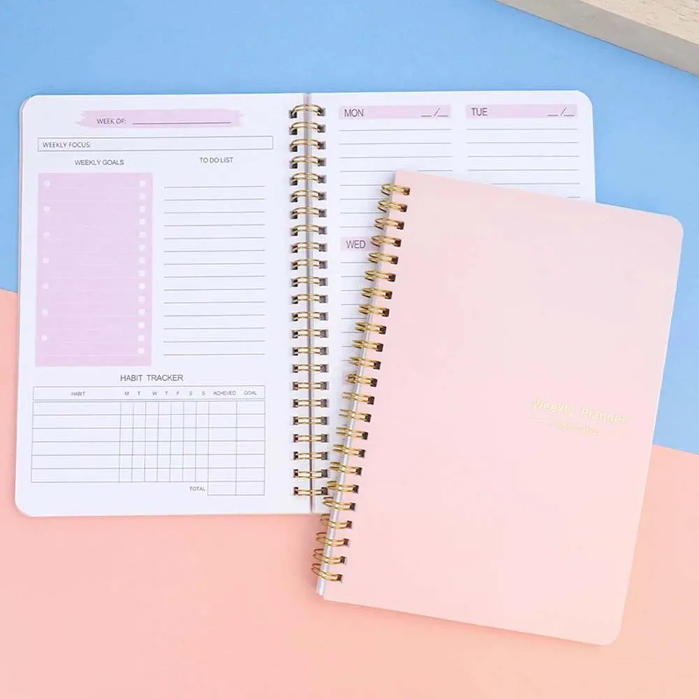 مخطط أسبوعي A5 بتصميم أنيق وبس - مراجعة Planner Weekly Budget وسعره