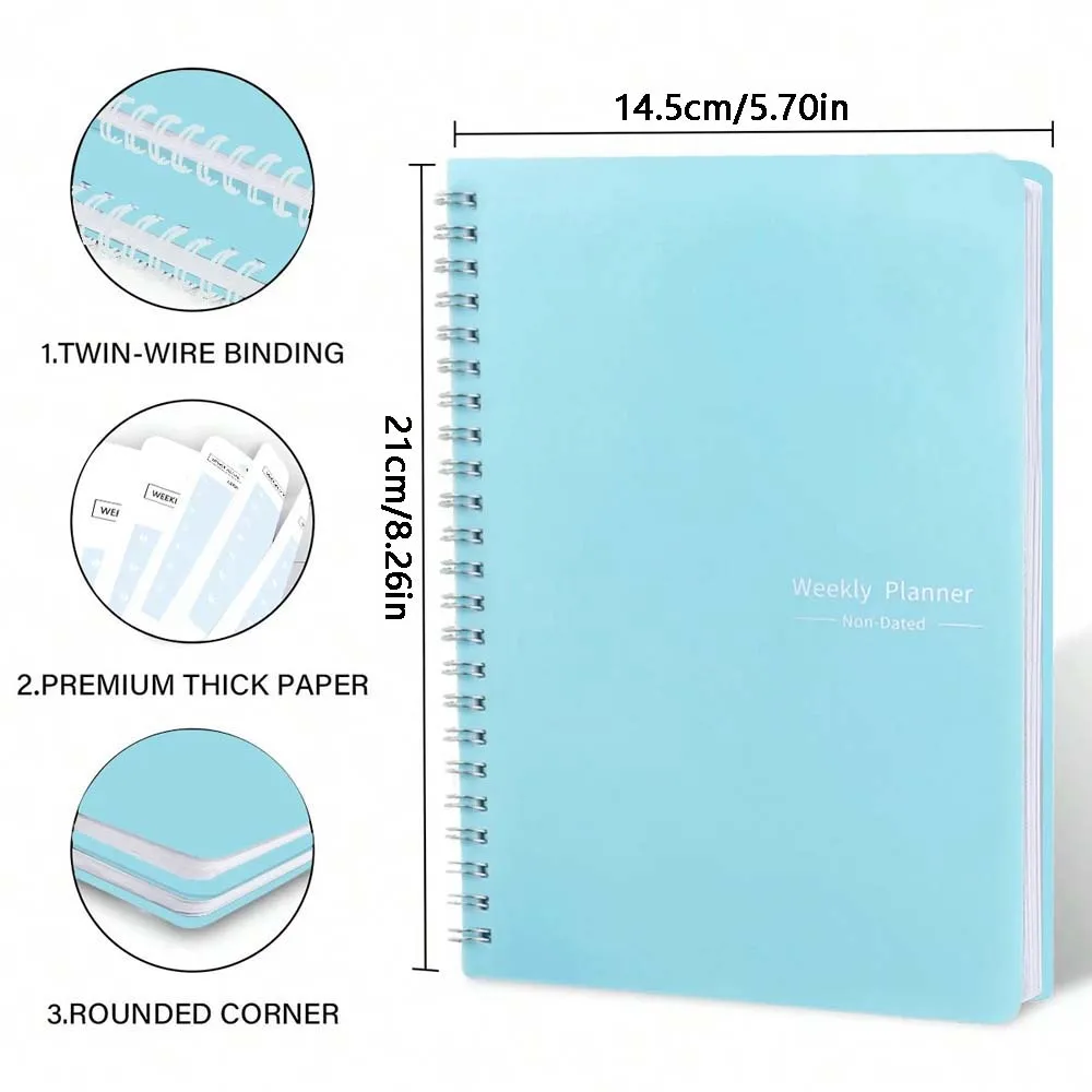 مخطط أسبوعي A5 بتصميم أنيق وبس - مراجعة Planner Weekly Budget وسعره