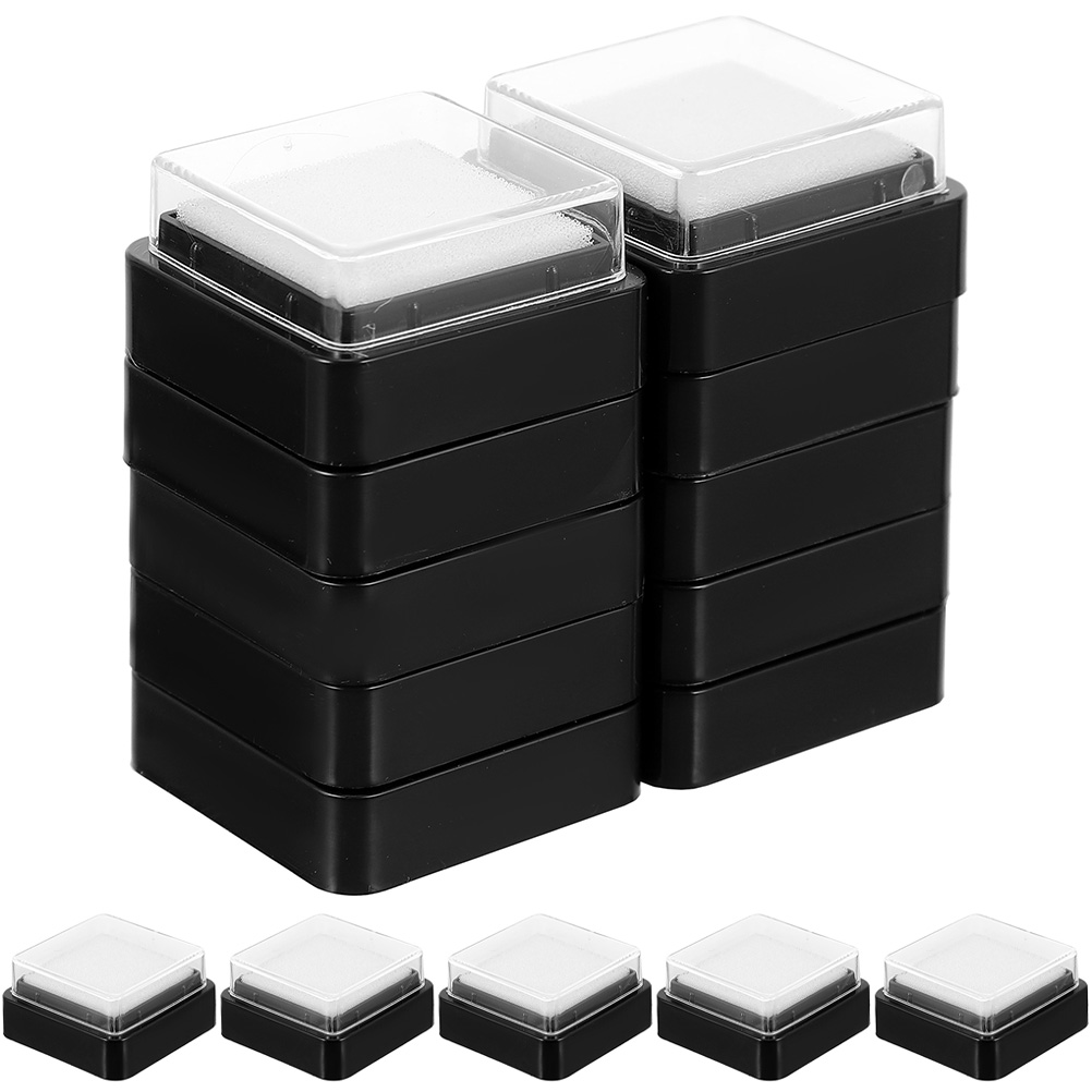 15 قطعة من لوحات الحبر الفارغة - مراجعة Self Inking Stamp وسعره