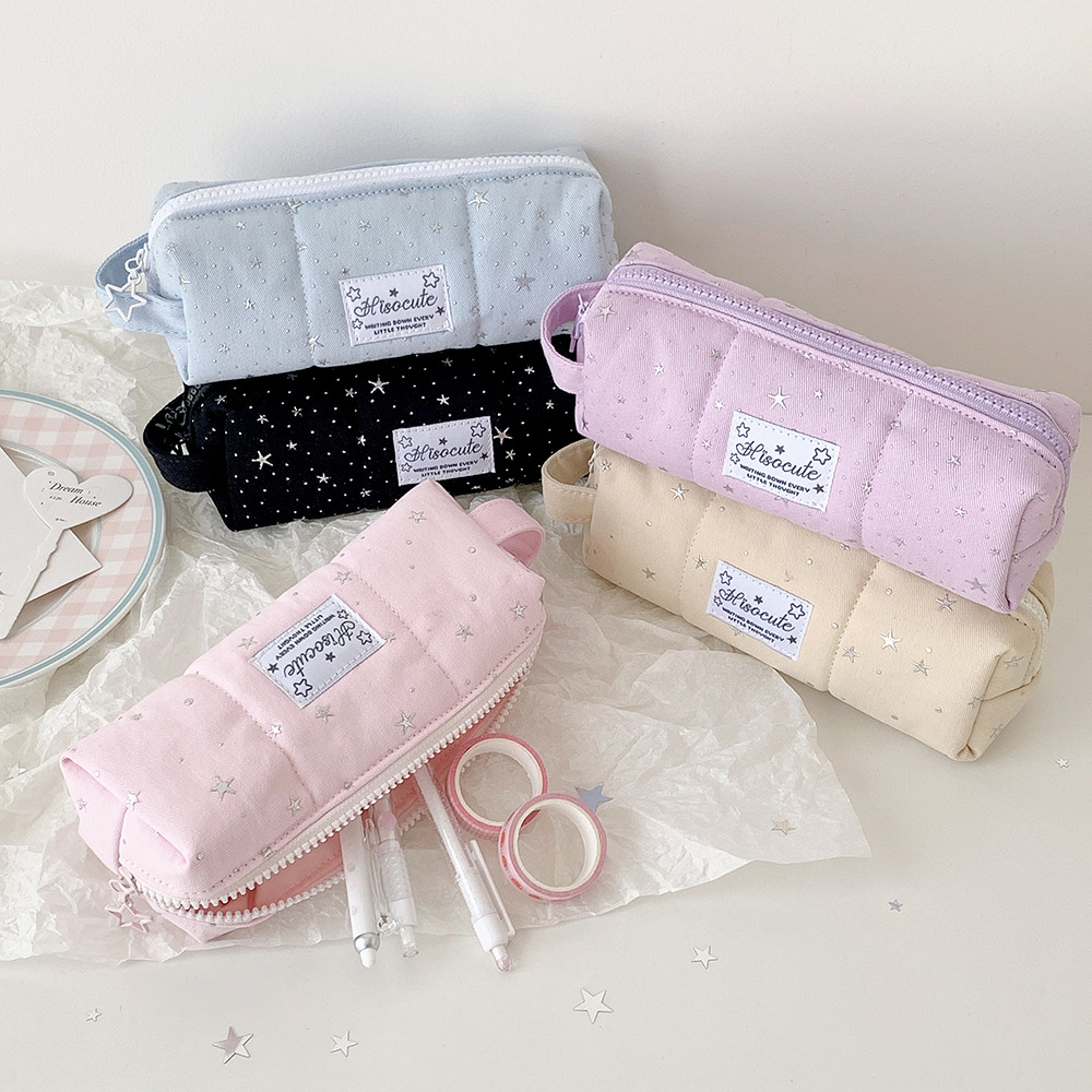 حقيبة أقلام محمولة جديدة ذات س - مراجعة Pencil Case Large وسعره