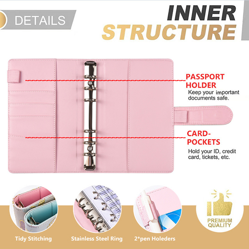 3 أنماط من مجلدات الميزانية ال - مراجعة Planner Weekly Budget وسعره