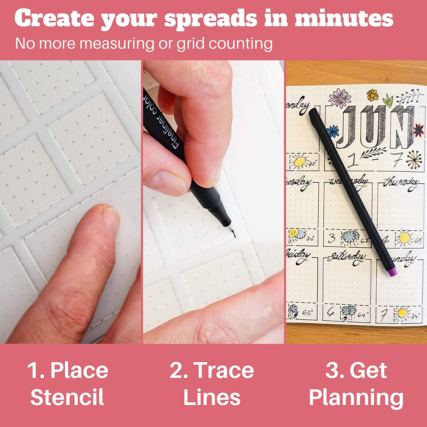 6 حزمة قابلة لإعادة الاستخدام  - مراجعة Notebook Dotted A5 وسعره