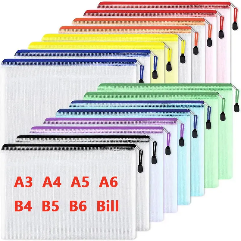 A3/A4/A5/A6 شبكة زيبر الحقيبة  - مراجعة Portfolio Folder Zip وسعره