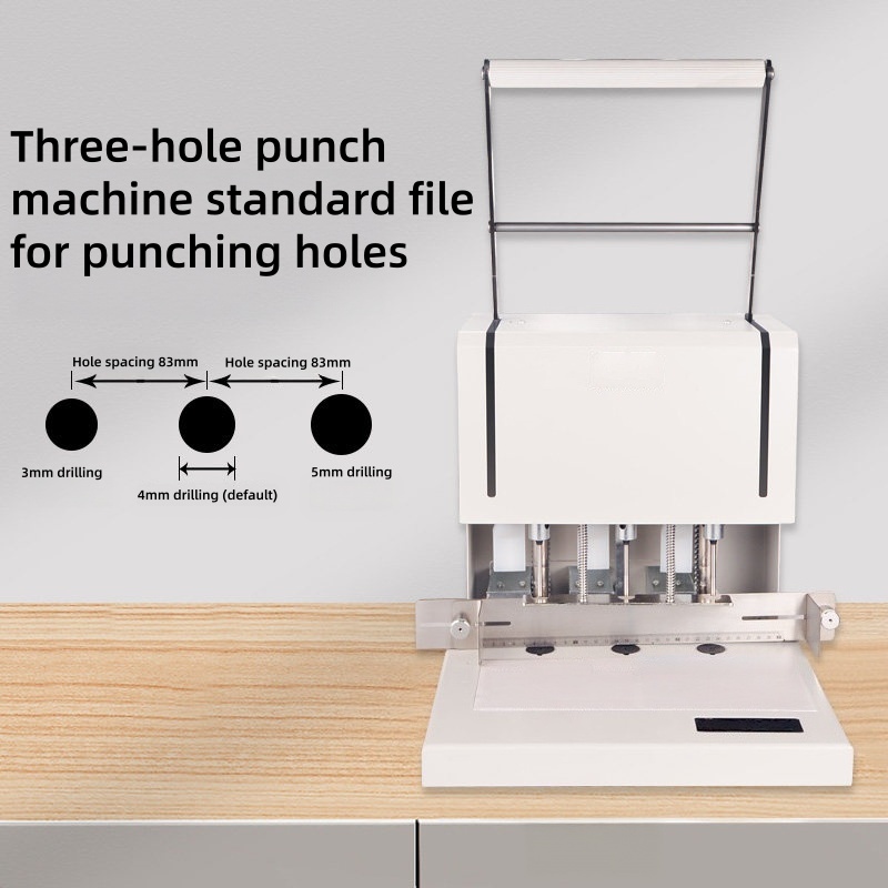 آلة تثقيب الورق الكهربائية ذات - مراجعة Paper Punch 3 Hole وسعره