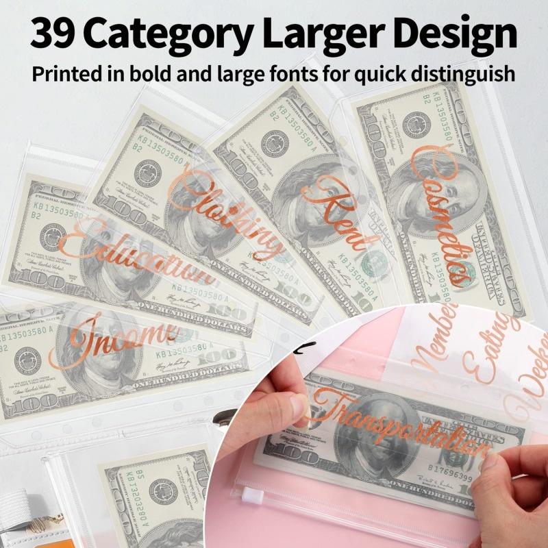 منظم ميزانية A6 من الجلد الصنا - مراجعة Planner Weekly Budget وسعره