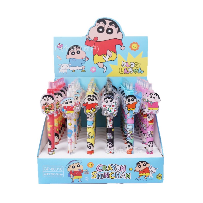 48pcs/box Crayon Shinchan Poin - مراجعة Stationery Supplier وسعره