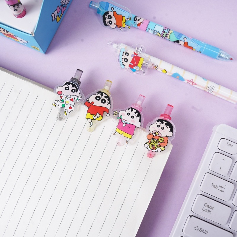48pcs/box Crayon Shinchan Poin - مراجعة Stationery Supplier وسعره