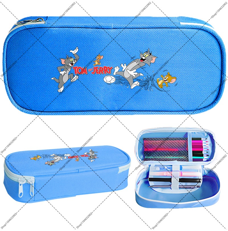 حافظات أقلام توم وجيري اللطيفة - مراجعة Pencil Case Large وسعره