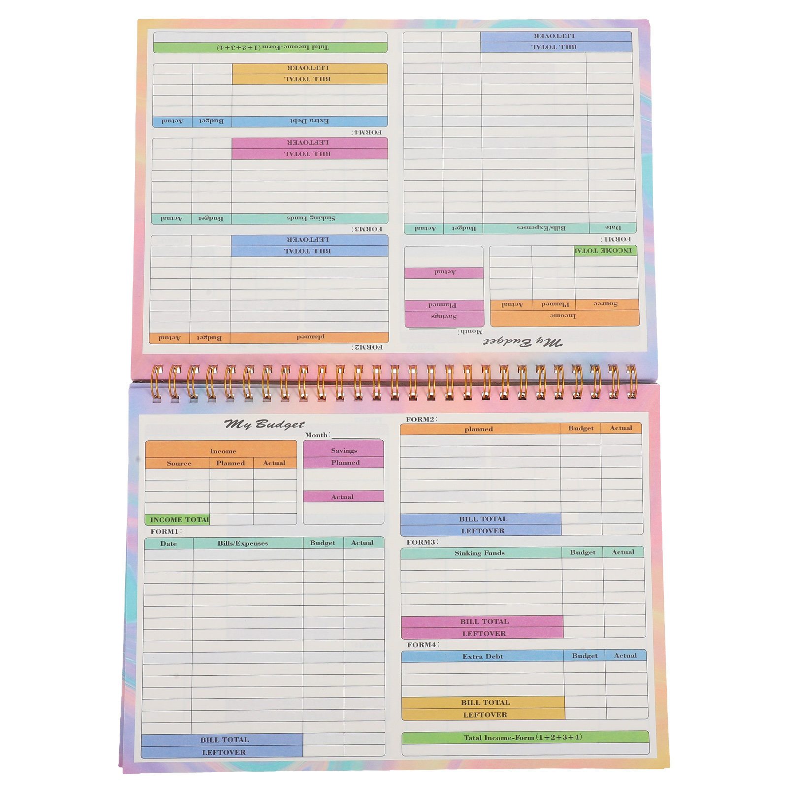دفتر مالي يومي وأسبوعي B5 لتسج - مراجعة Planner Weekly Budget وسعره