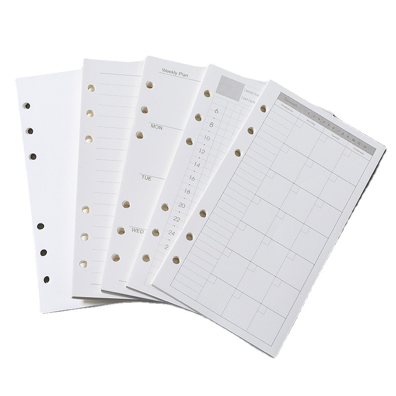 A5 A6 A7 دفتر أوراق فضفاضة عبو - مراجعة Notebook Dotted A5 وسعره