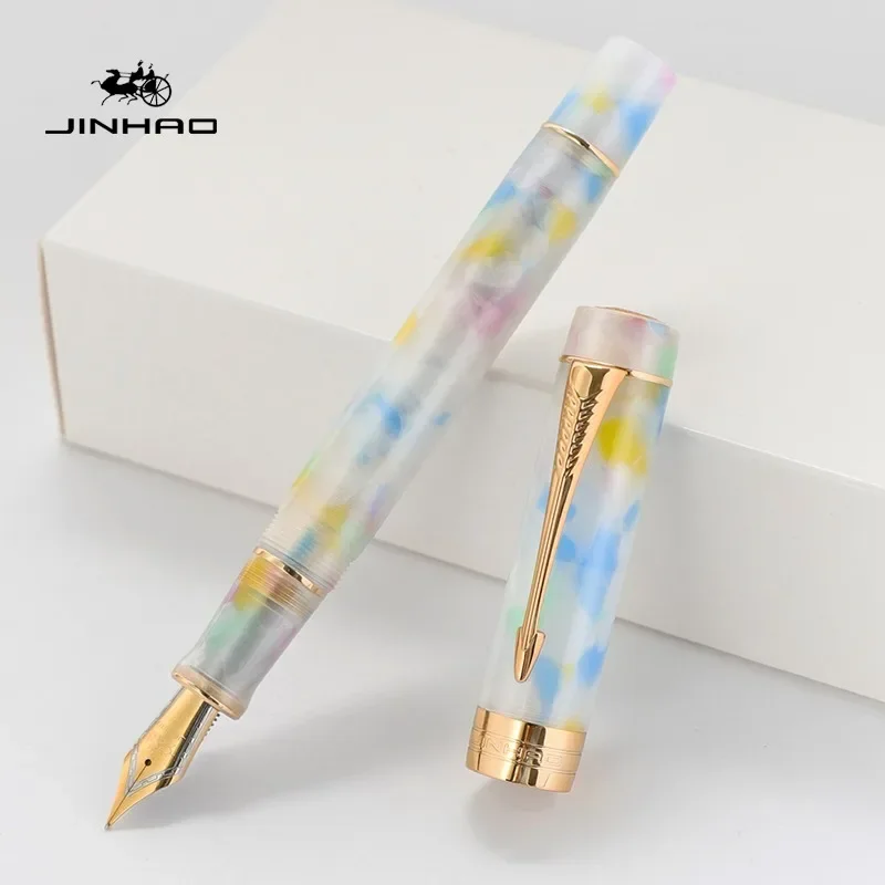 JINHAO 100 قلم حبر شفاف اللون  - مراجعة Stationery Supplier وسعره