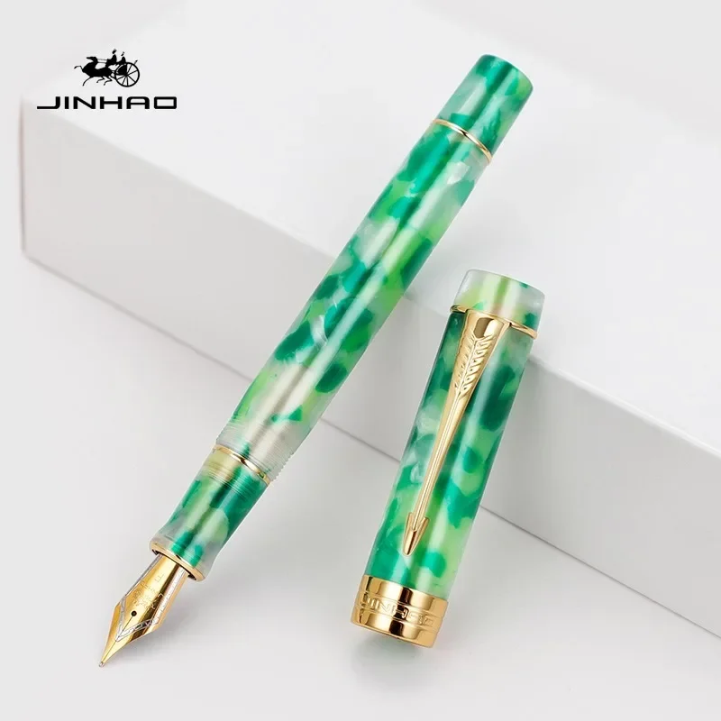 JINHAO 100 قلم حبر شفاف اللون  - مراجعة Stationery Supplier وسعره