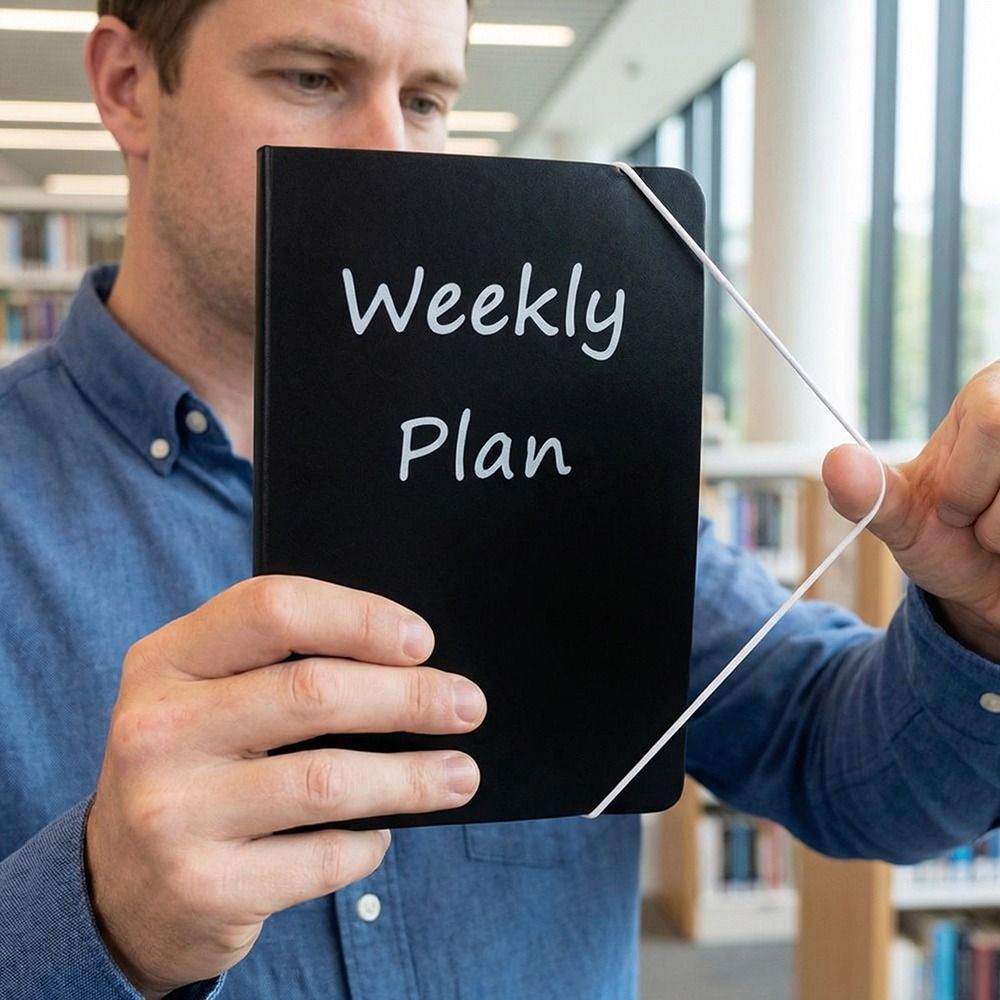 مخطط مقاس A6 مع غلاف للميزانية - مراجعة Planner Weekly Budget وسعره
