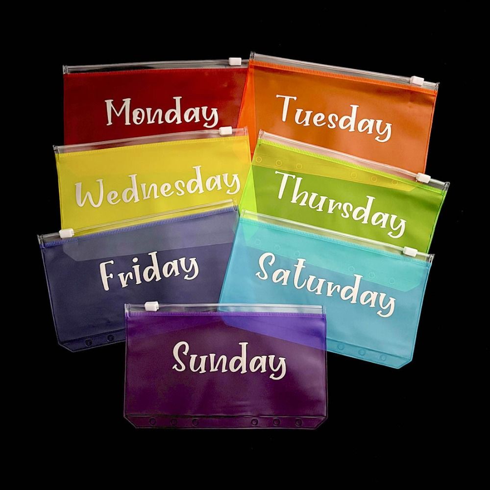 مخطط مقاس A6 مع غلاف للميزانية - مراجعة Planner Weekly Budget وسعره