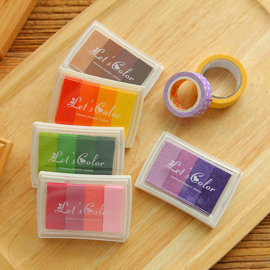 وسادة حبر متدرجة الألوان للحرف - مراجعة Self Inking Stamp وسعره