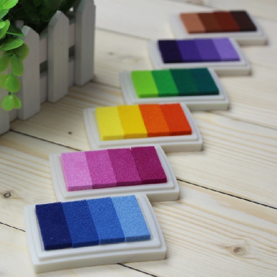 وسادة حبر متدرجة الألوان للحرف - مراجعة Self Inking Stamp وسعره