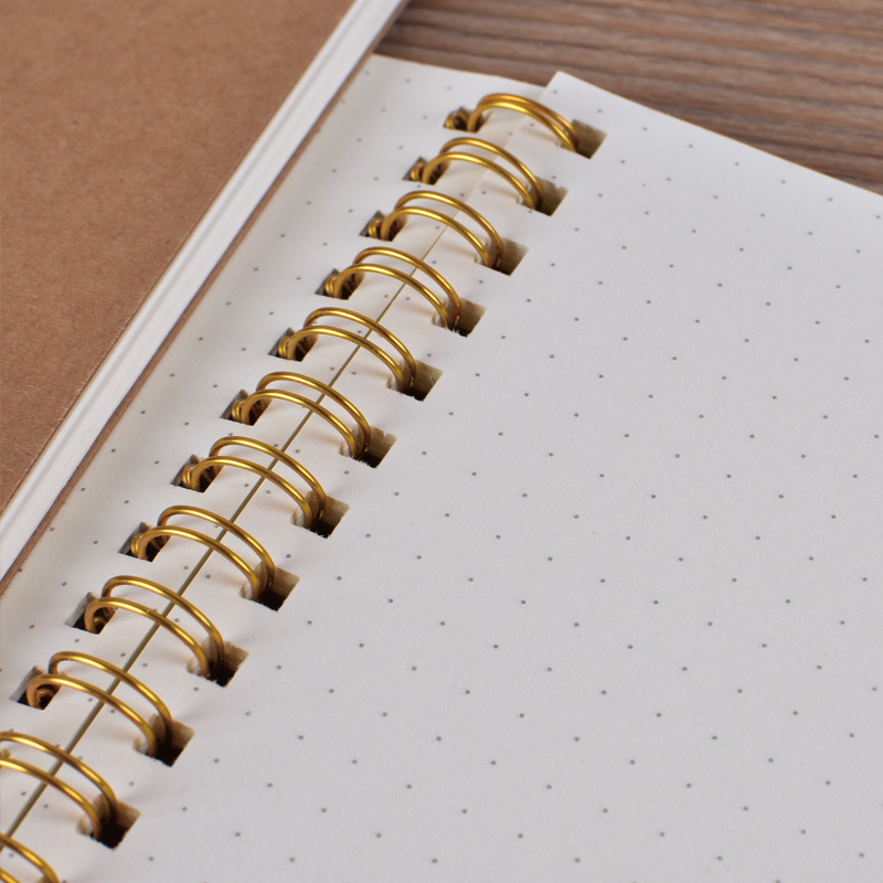 دفتر A5 مجلة متوسطة كرافت شبكة - مراجعة Notebook Dotted A5 وسعره