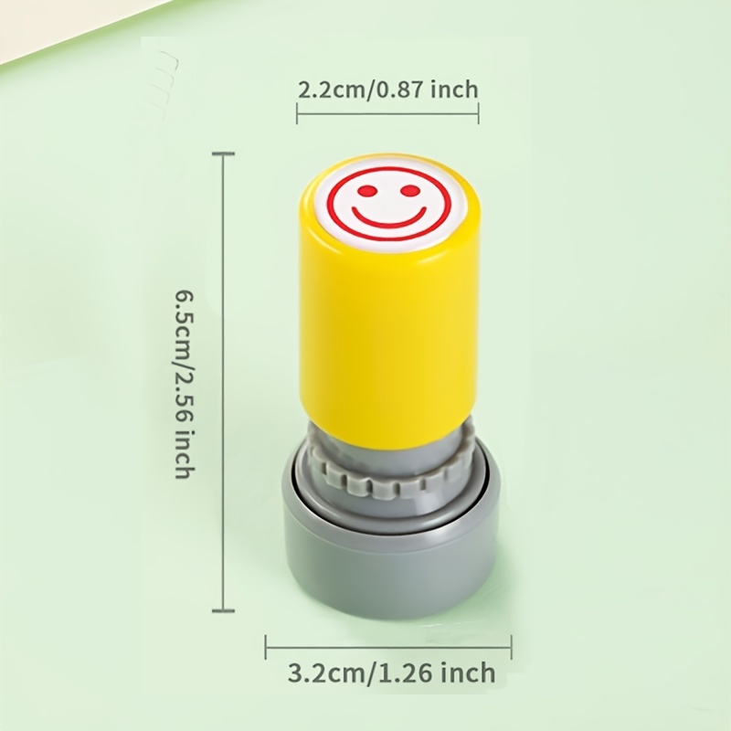 طوابع ملونة للمعلمين 5 قطع ذات - مراجعة Self Inking Stamp وسعره