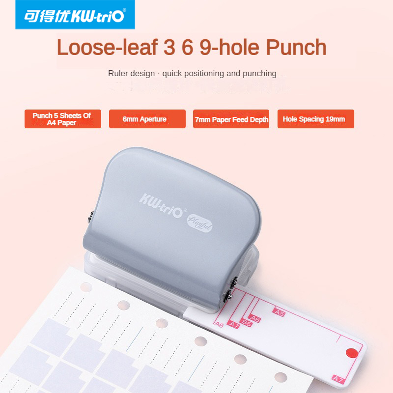 مثقاب ثقب معدني محمول باليد ثل - مراجعة Paper Punch 3 Hole وسعره