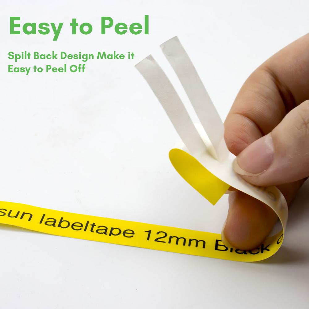 شريط فينيل صناعي متوافق مع Rhi - مراجعة Label Printer Tape وسعره