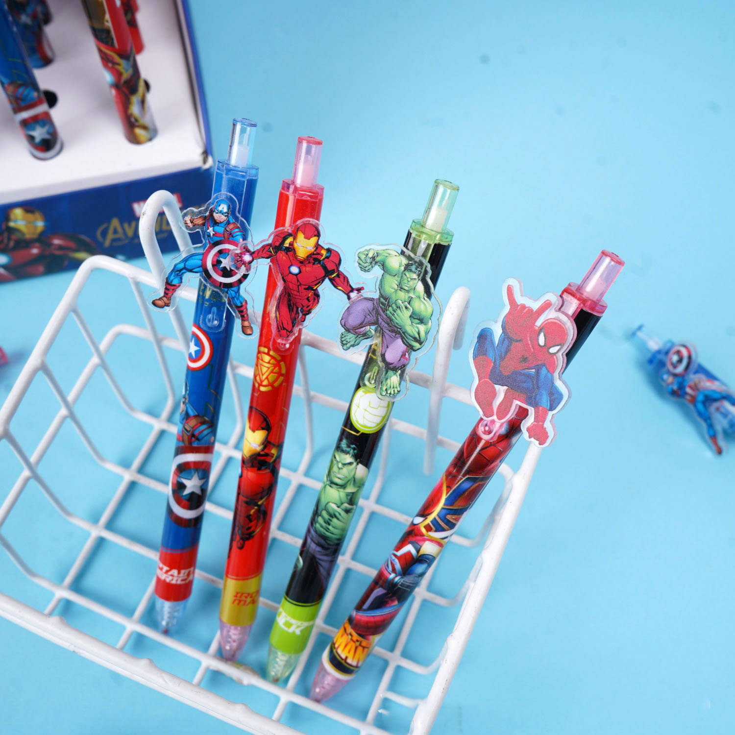 12/48 قطعة من أقلام جل مارفل س - مراجعة Stationery Supplier وسعره