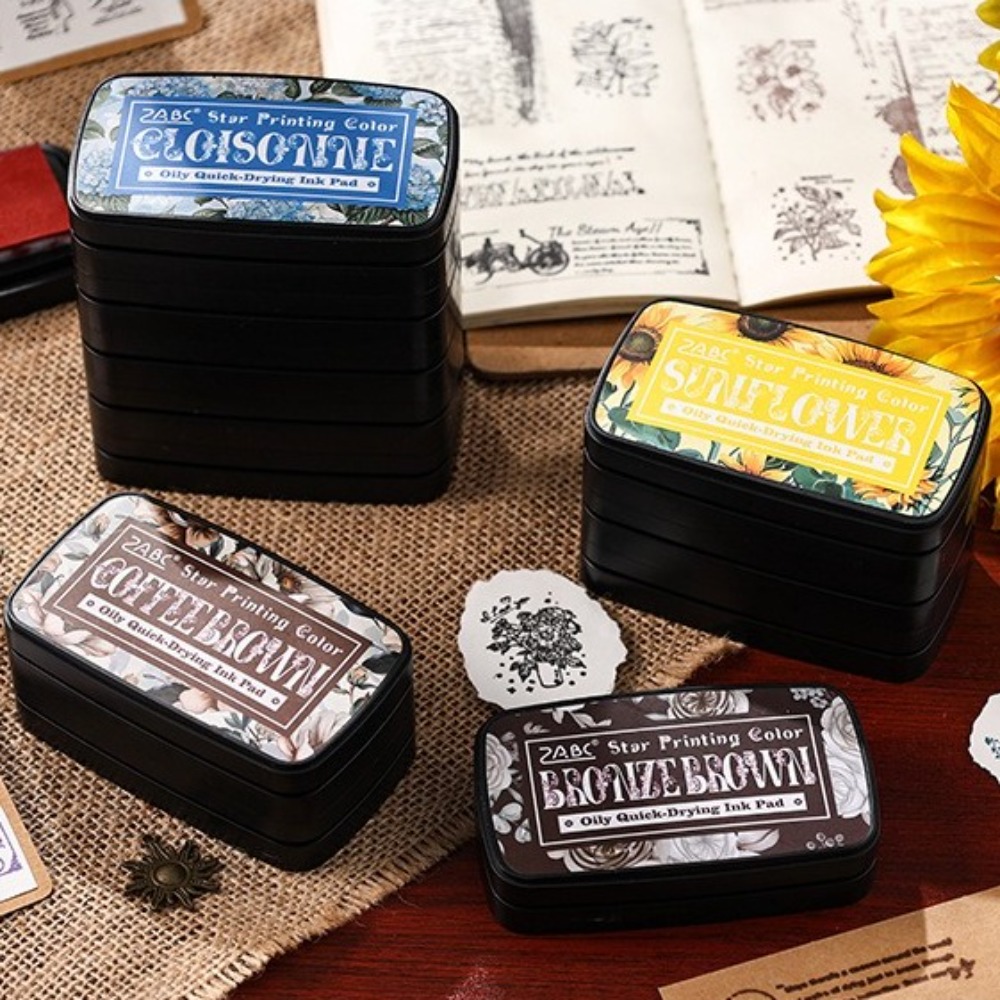 المحمولة الملونة مختمة مستطيلة - مراجعة Self Inking Stamp وسعره