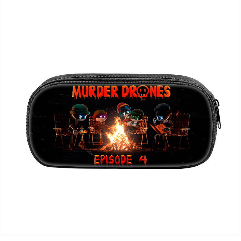 حقيبة أقلام أنمي Murder Drones - مراجعة Pencil Case Large وسعره