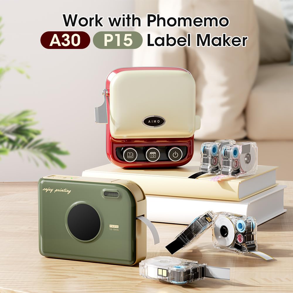 شريط طابعة الملصقات Phomemo A3 - مراجعة Label Printer Tape وسعره