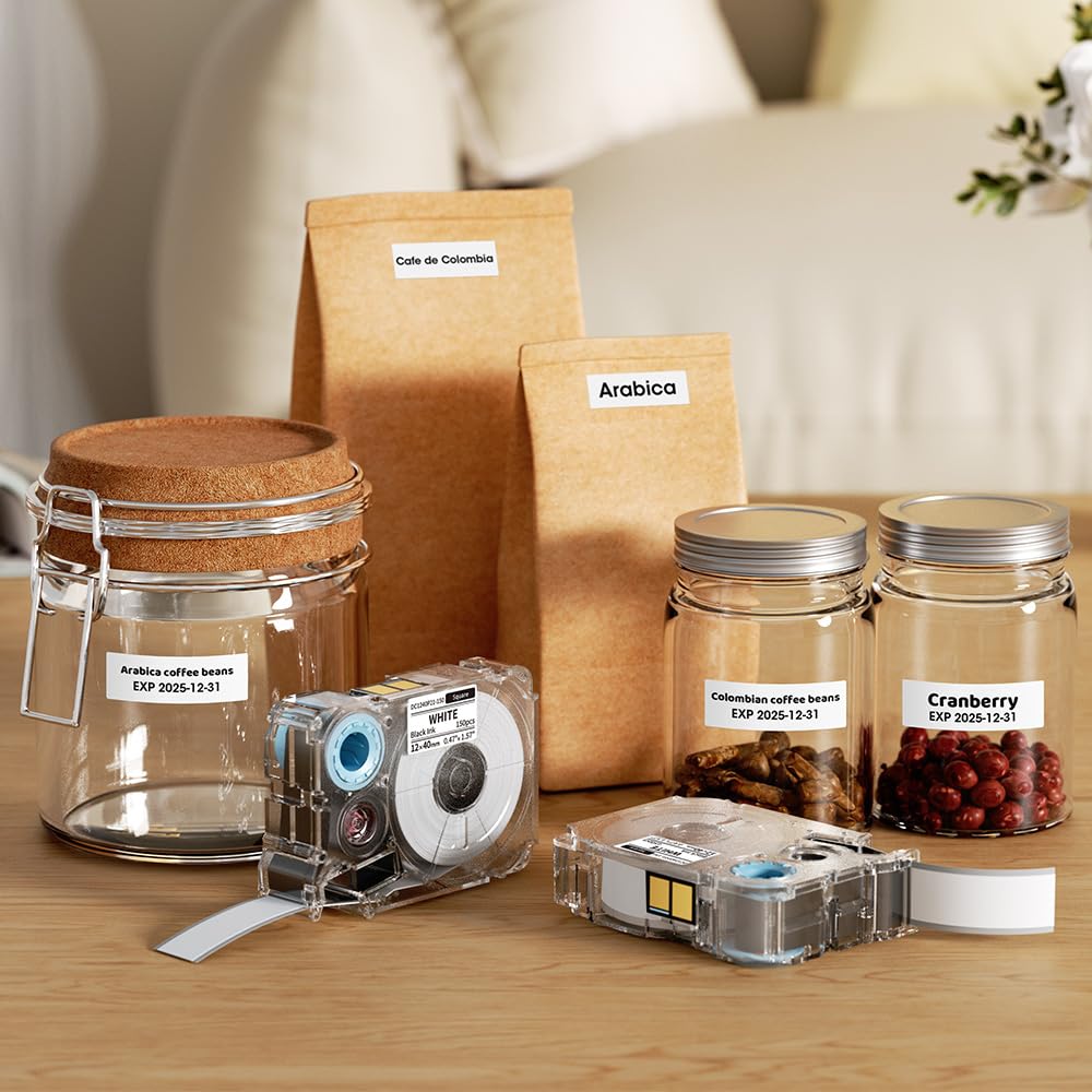شريط طابعة الملصقات Phomemo A3 - مراجعة Label Printer Tape وسعره