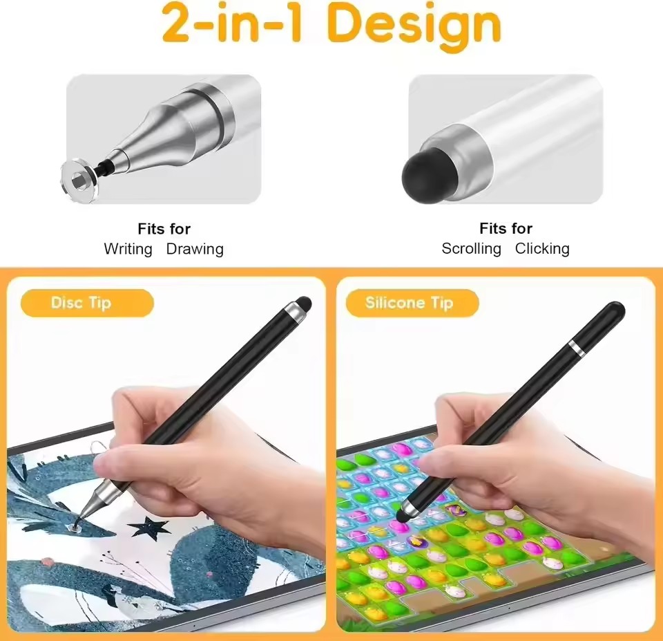 قلم ستايلس عالمي 2 في 1 للأجهز - مراجعة Stationery Supply وسعره
